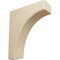 Ekena Millwork 3 1/2"W x 10"D x 12"H Clarksville Bracket, Rubberwood BKTW04X10X12CVRW - alternate 1